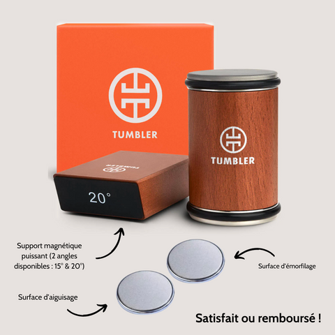 Aiguiseur Tumbler - Pour des couteaux tranchants comme au premier jour